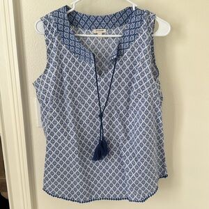 Talbots 
Sleeveless top